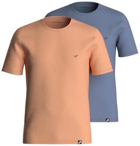 Kaporal Herren Rift T-Shirt, Apricot/Stone Wash, XL Kaporal Herren Rift T-Shirt, Apricot/Stone Wash, XL von KAPORAL
