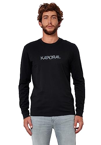 Kaporal Herren Sika T-Shirt, Schwarz, XXL Kaporal Herren Sika T-Shirt, Schwarz, XXL von KAPORAL