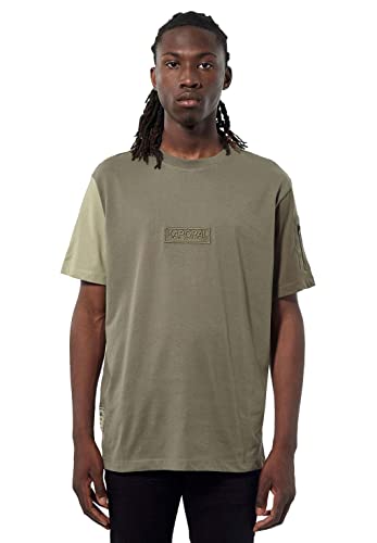 Kaporal Herren T-Shirt Modell Block-Farbe: Khaki-Größe XL, kaki von KAPORAL