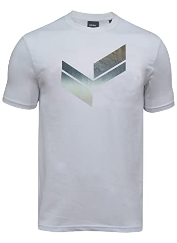 Kaporal Herren Ton T-Shirt, Weißer Aufnäher, M von KAPORAL