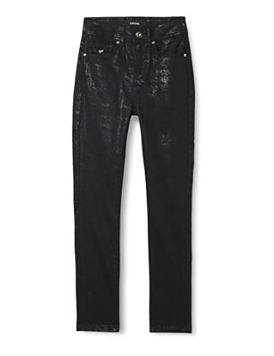 Kaporal Jungen Jeans/JoggJeans. Mädchen-Modell Kara-Farbe: Bright Black-Größe 8 Jahre, Briblk von KAPORAL