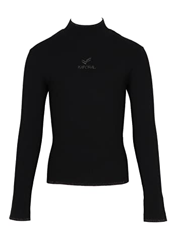 Kaporal Mädchen Pullover Modell Ermin-Farbe: Schwarz, Größe 08A, 8 Jahre von KAPORAL