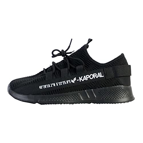 Kaporal Unisex Dofino Sneaker, Schwarz, 41 EU von KAPORAL