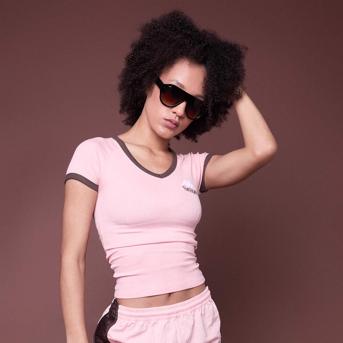 KAPPA x SNIPES Rib T-Shirt von KAPPA x SNIPES