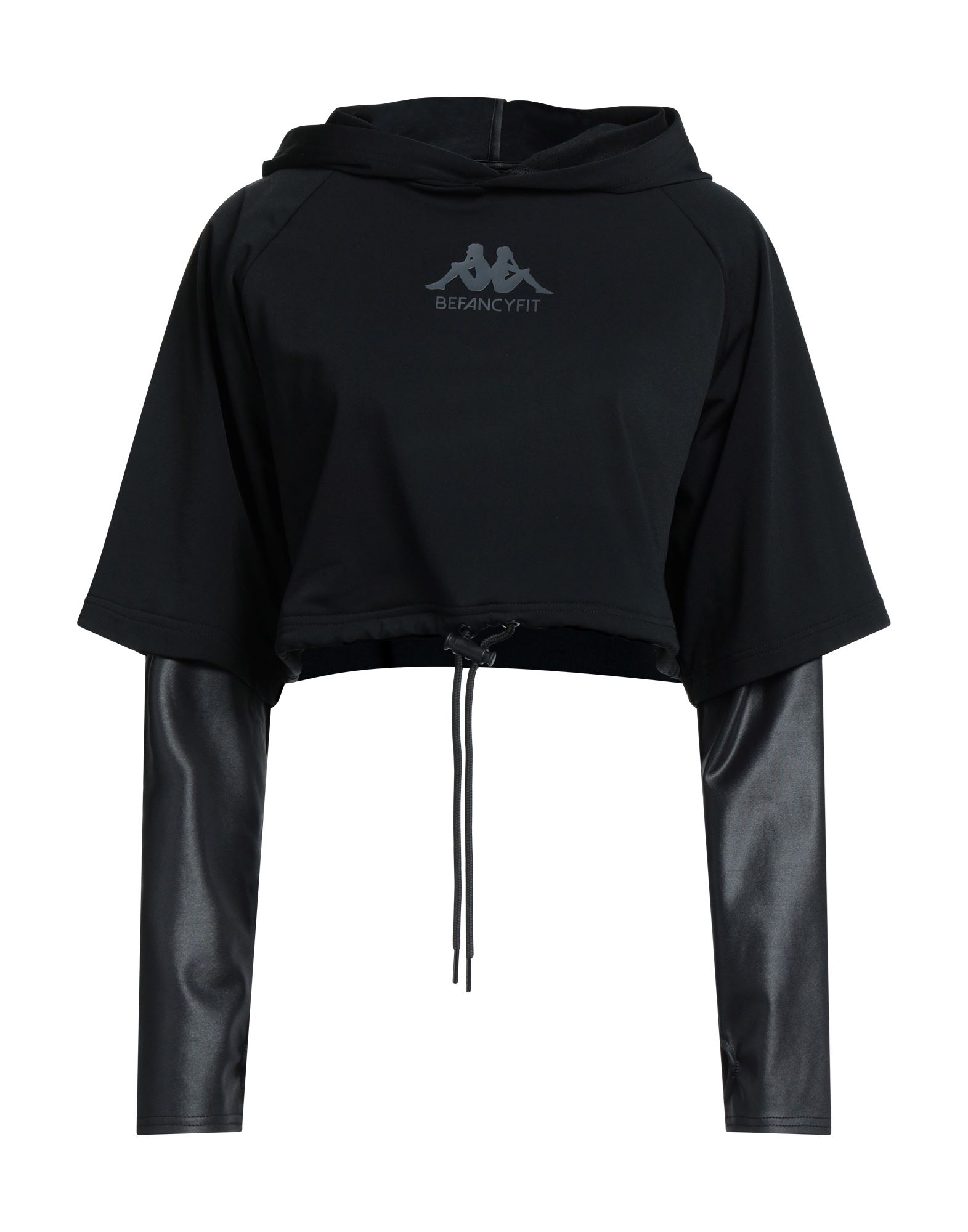 KAPPA Sweatshirt Damen Schwarz von KAPPA