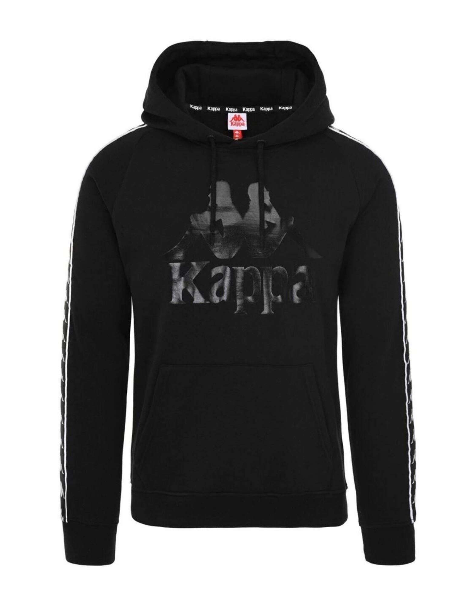 KAPPA Sweatshirt Herren Schwarz von KAPPA