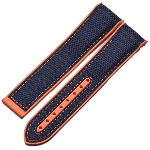 KAPPDE 20 mm / 22 mm Gummi-Silikon-Uhrenarmband für Omega-Armbänder Seamaster 300 m GMT Chrono 600 m Planet Ocean 215 Armbänder, 22 mm, Achat von KAPPDE