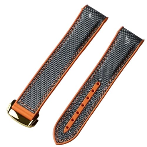 KAPPDE 20 mm / 22 mm Gummi-Silikon-Uhrenarmband für Omega-Armbänder Seamaster 300 m GMT Chrono 600 m Planet Ocean 215 Armbänder, 22 mm, Achat von KAPPDE