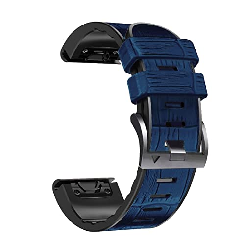 KAPPDE 22 26mm Silikon Leder Smart Watch Armband Für Garmin Fenix 7 7X 5 5X Plus 6 6X Pro Epix Armband QuickFit Armband Zubehör, Quickfit 26mm, Achat von KAPPDE