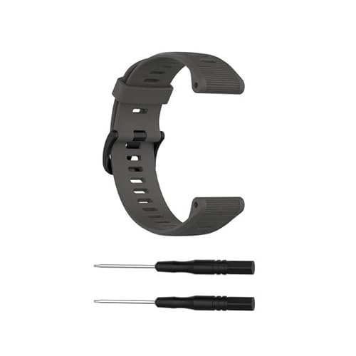 KAPPDE 22 mm Uhrenarmband für Garmin Fenix 5/5 Plus, Armband für Garmin Forerunner 935, 945, S60, S50, Quatix5, Fenix 6, Silikon-Sportarmband, Einheitsgröße, Achat von KAPPDE