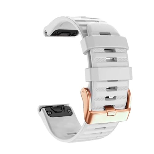 KAPPDE 26 20 22 mm Silikon-Uhrenarmband für Garmin Fenix 7X 7 7S 6X 6 6S Pro 5X 5 5SPlus 3HR Easy Fit Quick Release Wirstband Correa, 20mm Fenix 5S 6SPro, Achat von KAPPDE