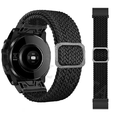 KAPPDE Sport-Nylon-Armband für Garmin Fenix 6X 6 Pro 5X 5 7X 7 3HR Forerunner 935 Smart Watch, Schnellverschluss-Armband 26 mm 22 mm, 26mm For Fenix 5X 5XPlus, Achat von KAPPDE