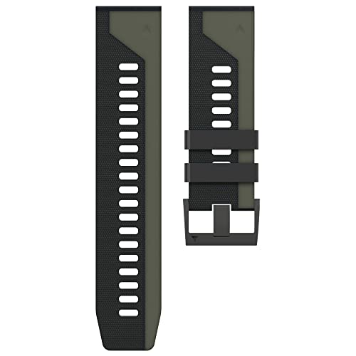 KAPPDE Uhrenarmband für Garmin Fenix 6X Pro 5X 3 HR 935 D2 Enduro Silikon Easyfit Armband für Garmin Fenix 6 5 Plus 26 22 mm, 22mm Width, Achat von KAPPDE