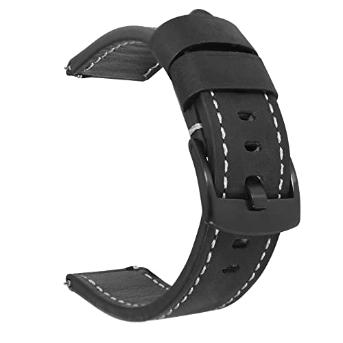 KAPPDE Uhrenarmband für Garmin Venu 2 Plus, 20 mm, 22 mm, echtes Leder, Uhrenarmband für Garmin Venu SQ 2 Smart Accessories Correa, 20 mm, Achat von KAPPDE