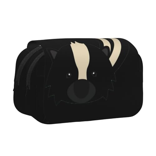 KAPPTYY Federmäppchen für Bleistifte, praktische Aufbewahrungsbox für Aquarellstifte oder Marker, Schwarz , Einheitsgröße, Taschen-Organizer von KAPPTYY