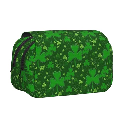 KAPPTYY Federmäppchen mit Glitzer-Aufdruck für Bleistifte, praktische Aufbewahrungsbox für Aquarellstifte oder Marker, Schwarz , Einheitsgröße, Taschen-Organizer von KAPPTYY