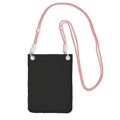 KAPPTYY Modische Handytasche, Leopardenmuster, universelle Outdoor-Handytasche, Gadget-Tasche, geeignet für jedes Handy, rose, Einheitsgröße von KAPPTYY