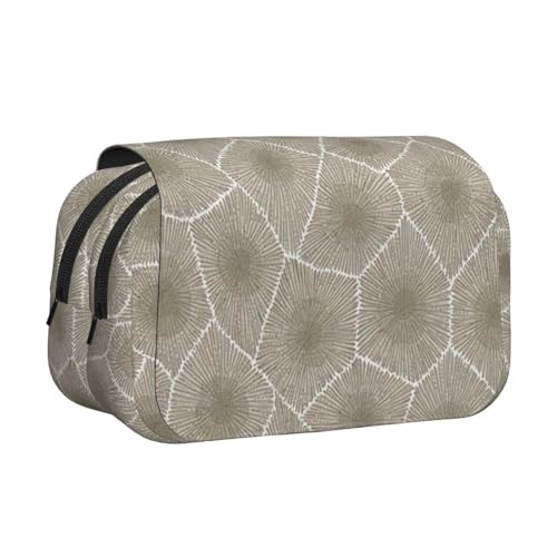 KAPPTYY Petoskey Federmäppchen mit Steindruck für Bleistifte, praktische Aufbewahrungsbox für Aquarellstifte oder Marker, Schwarz , Einheitsgröße, Taschen-Organizer von KAPPTYY