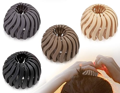 KAPSING Retro-Haarspange, Lazy-Haarspange, Haarschmuck, Damen-Haarspange, große Haarspange, 4-teiliges Set von KAPSING