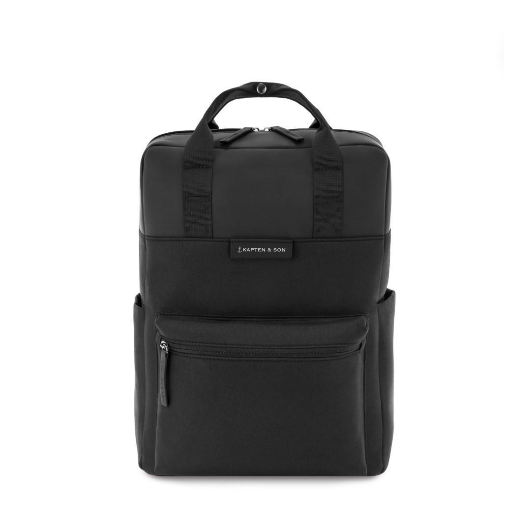 KAPTEN & SON - Cityrucksack Kapten & Son All Black Schwarz von KAPTEN & SON