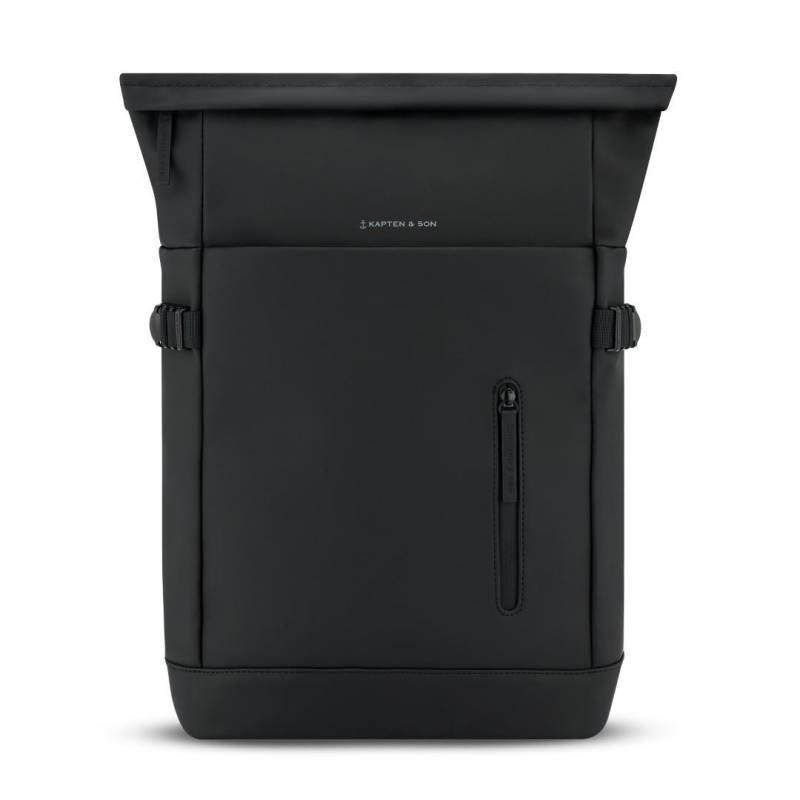 KAPTEN & SON - Computerrucksack Rucksack Helsinki All Black Schwarz von KAPTEN & SON