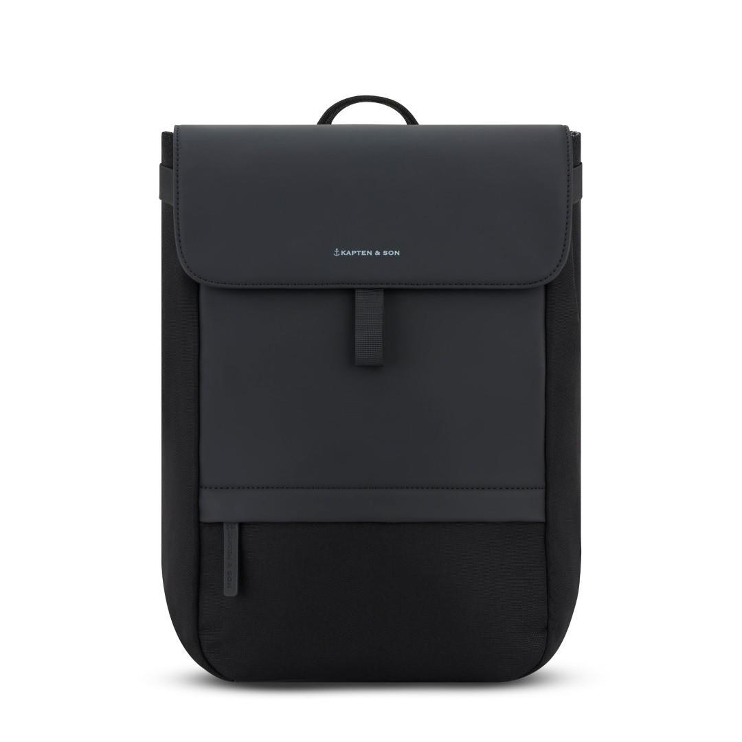 KAPTEN & SON - Freizeitrucksack Fyn All Black Schwarz von KAPTEN & SON
