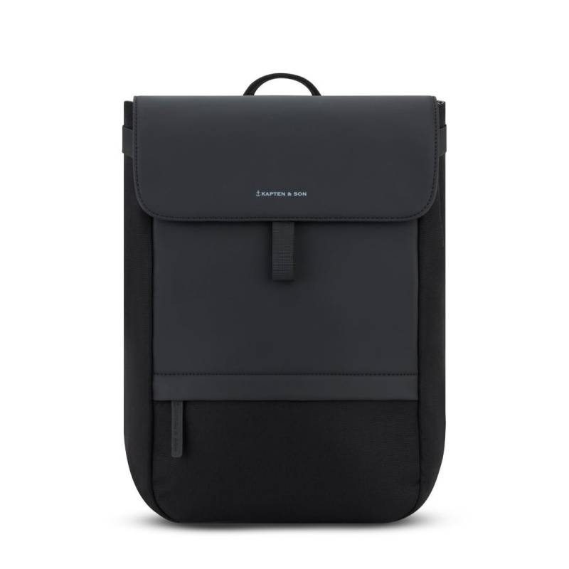 KAPTEN & SON - Freizeitrucksack Fyn All Black Schwarz von KAPTEN & SON