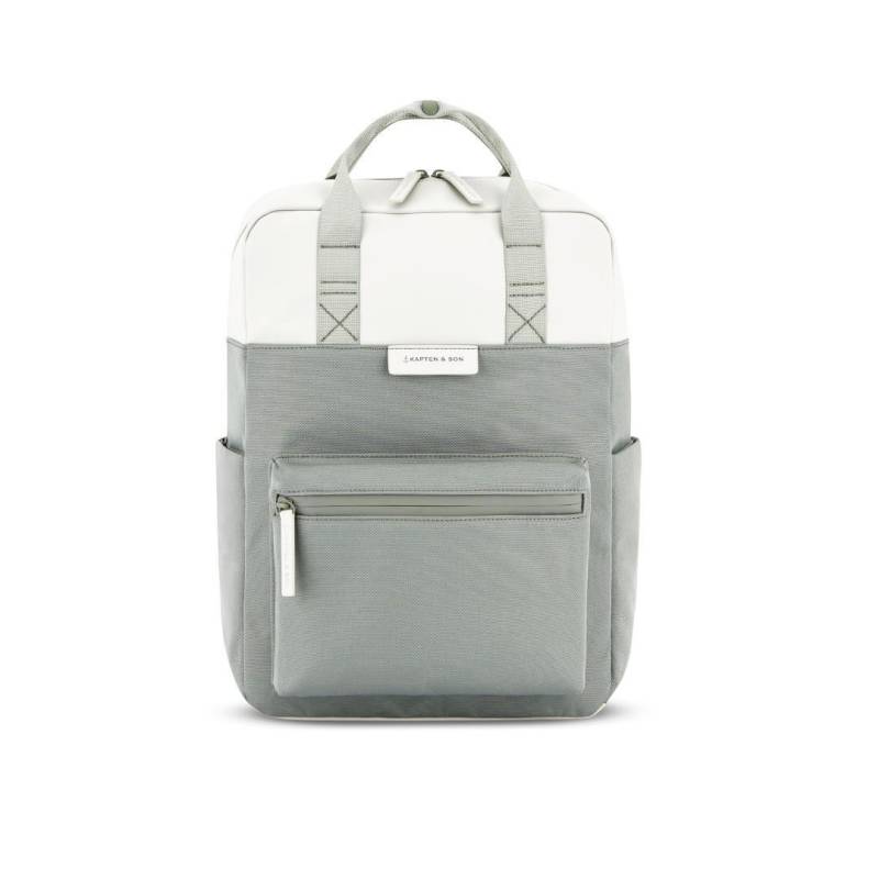 KAPTEN & SON - Funktionsrucksack 11L, 39X28X11.5, Rpet+Pu Muted Sage Grün von KAPTEN & SON