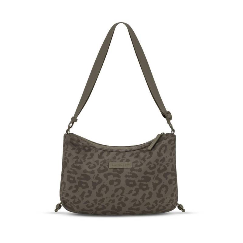 KAPTEN & SON - Hobobag Leo Dark Brown - Gr. - S von KAPTEN & SON