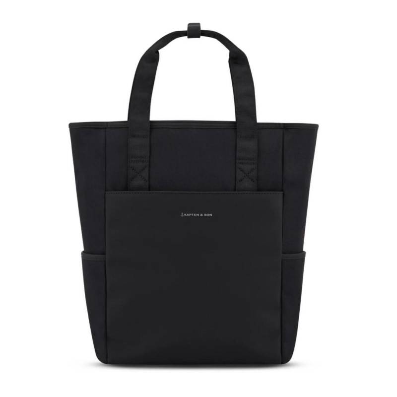 KAPTEN & SON - Shopper All Black Schwarz von KAPTEN & SON