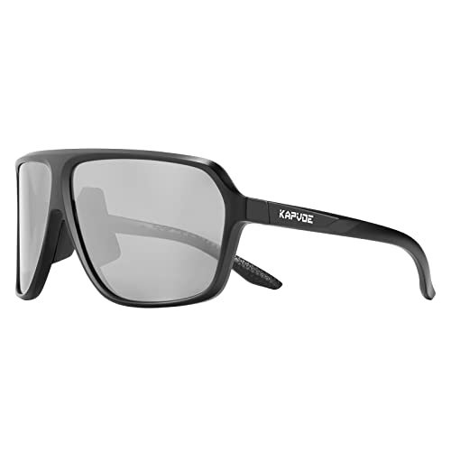 KAPVOE Radfahrerbrille Polarisierte Fahrradbrille Sport Sonnenbrille UV400 Schutz für Männer Frauen MTB Laufen Golf Wandern Volleyball Tennis Autofahren Angeln Softball 03 KAPVOE Radfahrerbrille Polarisierte Fahrradbrille Sport Sonnenbrille UV400 Schutz für Männer Frauen MTB Laufen Golf Wandern Volleyball Tennis Autofahren Angeln Softball 03 von KAPVOE