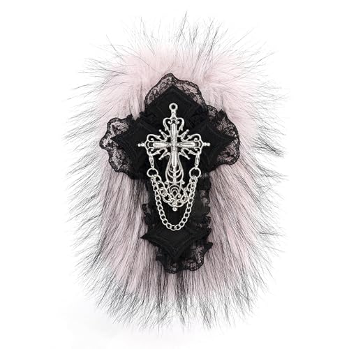 1 x Plüsch-Haarspange für Damen, rutschfester Griff, sanft zum Haar, bequemes Kostüm, Haarschmuck für Arbeit oder Freizeitveranstaltungen 1 x Plüsch-Haarspange für Damen, rutschfester Griff, sanft zum Haar, bequemes Kostüm, Haarschmuck für Arbeit oder Freizeitveranstaltungen von KAQNTUD