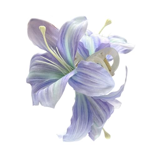 Haarspange mit Blumendesign, starker Halt, bequem zu tragen, rutschfest, für modische Frauen Haarspange mit Blumendesign, starker Halt, bequem zu tragen, rutschfest, für modische Frauen von KAQNTUD