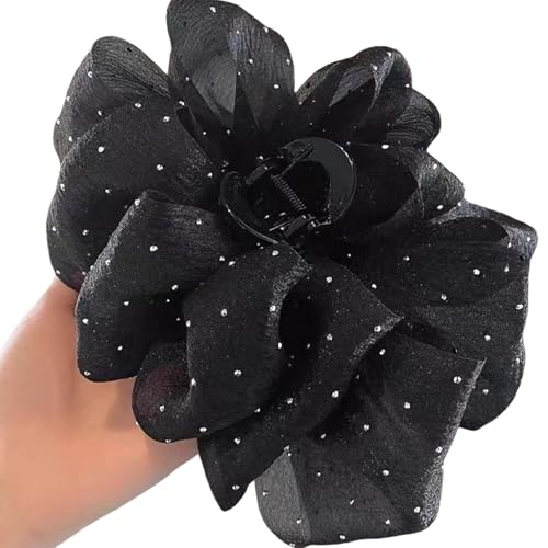 Haarspangen für Damen, Schleife, Haarklammern für dünne, dicke, rutschfeste Accessoires, starker Halt, Kiefer, Geschenkschleifen von KAQNTUD