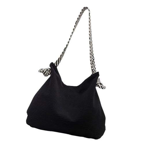 KAQNTUD Elegante Nylon-Umhängetasche für Damen mit verstellbarem Riemen und großem Fassungsvermögen für Arbeit oder Freizeit, Schwarz , Einheitsgröße KAQNTUD Elegante Nylon-Umhängetasche für Damen mit verstellbarem Riemen und großem Fassungsvermögen für Arbeit oder Freizeit, Schwarz , Einheitsgröße von KAQNTUD