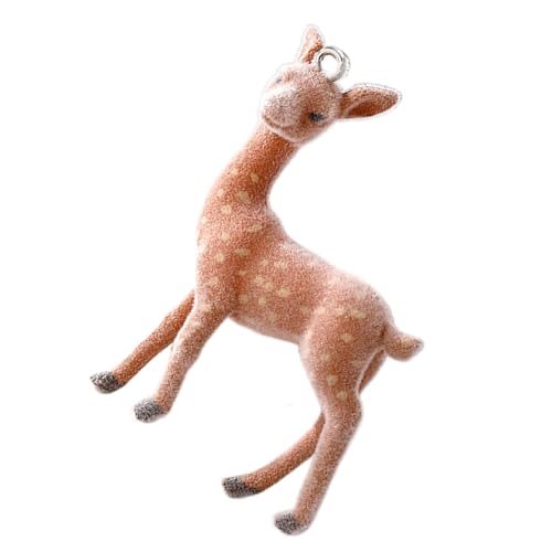 KAQNTUD Eleganter Hirsch-Anhänger, Ohrringe, Charm, Weihnachten, Elch, Halskette, Schlüsselanhänger, Anhänger für Naturliebhaber und Mode-Enthusiasten KAQNTUD Eleganter Hirsch-Anhänger, Ohrringe, Charm, Weihnachten, Elch, Halskette, Schlüsselanhänger, Anhänger für Naturliebhaber und Mode-Enthusiasten von KAQNTUD