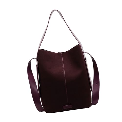 KAQNTUD Große Kapazität, PU-Umhängetasche für Damen, Eimertasche mit verstellbarem Riemen, modische Umhängetasche, Umhängetasche, Handtasche, siehe abbildung, Einheitsgröße KAQNTUD Große Kapazität, PU-Umhängetasche für Damen, Eimertasche mit verstellbarem Riemen, modische Umhängetasche, Umhängetasche, Handtasche, siehe abbildung, Einheitsgröße von KAQNTUD