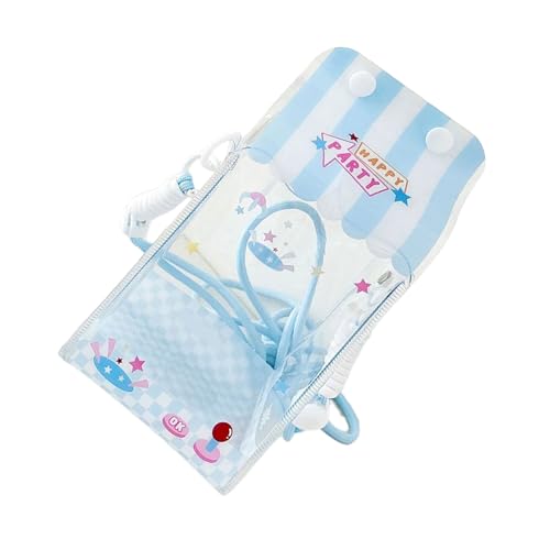 KAQNTUD Harajukus Itabag Tasche Crossbody Schultertasche Handtasche Transparent Itabag Handy Geldbörse Mode Crossbodys Taschen Tagesrucksack Geschenke Transparent Handy Geldbörsen, Krallenmaschine von KAQNTUD