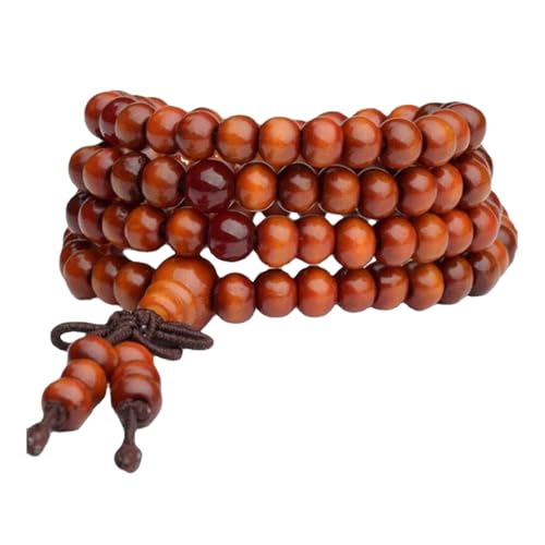 KAQNTUD Lange Stränge Holzperlen-Armband aus Holz, symbolisiert Ruhe und Stärke für den täglichen Gebrauch und Meditation, As show KAQNTUD Lange Stränge Holzperlen-Armband aus Holz, symbolisiert Ruhe und Stärke für den täglichen Gebrauch und Meditation, As show von KAQNTUD