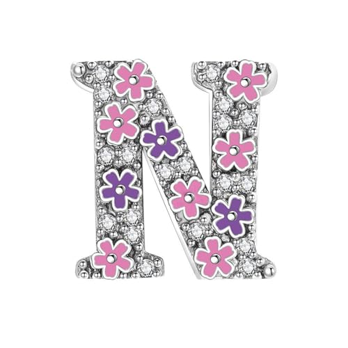 KAQNTUD Personalisierbare Buchstaben-Anhänger-Halskette, personalisierbar, mit 26 Buchstaben, Accessoire für Frauen und Schmuckherstellung KAQNTUD Personalisierbare Buchstaben-Anhänger-Halskette, personalisierbar, mit 26 Buchstaben, Accessoire für Frauen und Schmuckherstellung von KAQNTUD