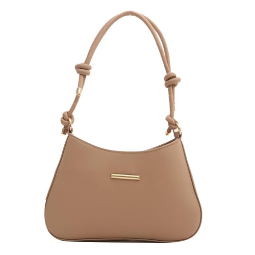 KAQNTUD Schultertasche, modisch, quadratisch, PU-Leder, Achsel-Geldbörse, lässige Unterarmtasche für Damen und Mädchen, khaki, Einheitsgröße KAQNTUD Schultertasche, modisch, quadratisch, PU-Leder, Achsel-Geldbörse, lässige Unterarmtasche für Damen und Mädchen, khaki, Einheitsgröße von KAQNTUD