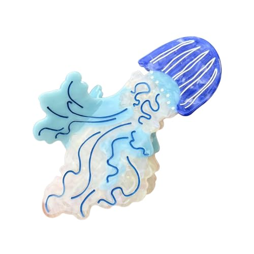 Kreative Haarspange in Quallenform, Acetat, für den täglichen Gebrauch, Haar-Accessoire, Party-Haarschmuck für modische Frauen Kreative Haarspange in Quallenform, Acetat, für den täglichen Gebrauch, Haar-Accessoire, Party-Haarschmuck für modische Frauen von KAQNTUD