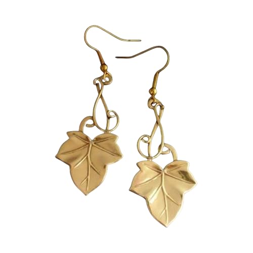Lange Vintage-Ohrringe aus Ahornblatt inspirieren von eleganten Stilen mit Öltropfen-Designs, Accessoire für modische Frauen Lange Vintage-Ohrringe aus Ahornblatt inspirieren von eleganten Stilen mit Öltropfen-Designs, Accessoire für modische Frauen von KAQNTUD