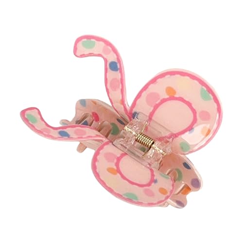 Modische Haarspange mit Schmetterlingsschleifen, Acryl, mit Karomuster, für Damen, Teenager, beliebtes Zubehör Modische Haarspange mit Schmetterlingsschleifen, Acryl, mit Karomuster, für Damen, Teenager, beliebtes Zubehör von KAQNTUD