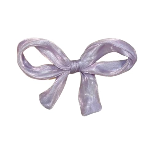 Stilvolle Haarspange mit sicherem Halt, Organza-Schleife, Haarspange für Damen, Teenager, lässiges Outfit, rutschfestes Haar-Accessoire Stilvolle Haarspange mit sicherem Halt, Organza-Schleife, Haarspange für Damen, Teenager, lässiges Outfit, rutschfestes Haar-Accessoire von KAQNTUD