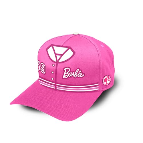 Barbie Varsity-Kinderkappe, Rosa, 20 x 14 cm von KARACTERMANIA