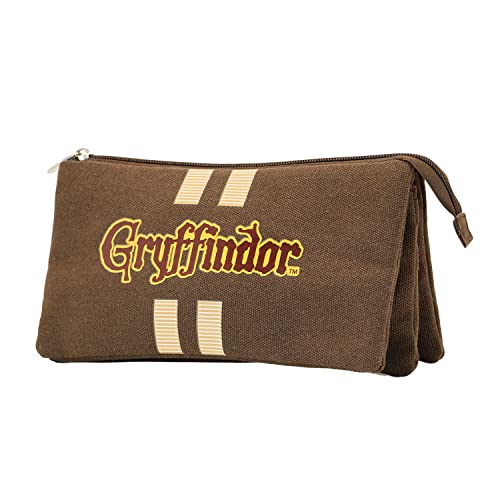 Harry Potter Potter-Dreifach HS Federmäppchen, Braun von Harry Potter