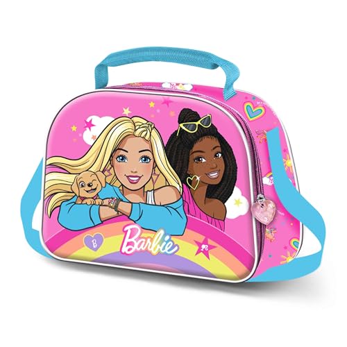 KARACTERMANIA Unisex Kinder 07489 3D Frühstückstasche Rainbow, Rosa, Einheitsgröße von KARACTERMANIA