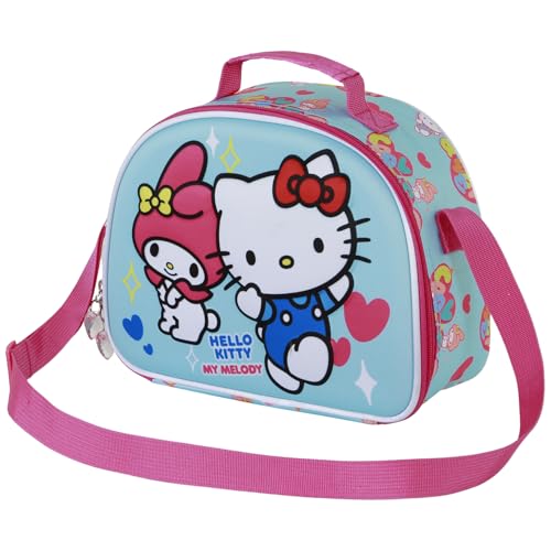 Karactermania 3D Lunchbox-Tasche Sanrio, Blau Hello Kitty von KARACTERMANIA