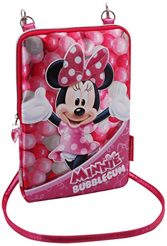 Minnie Mouse Bubblegum Umhängetasche, 29 cm, Rosa von Karactermania